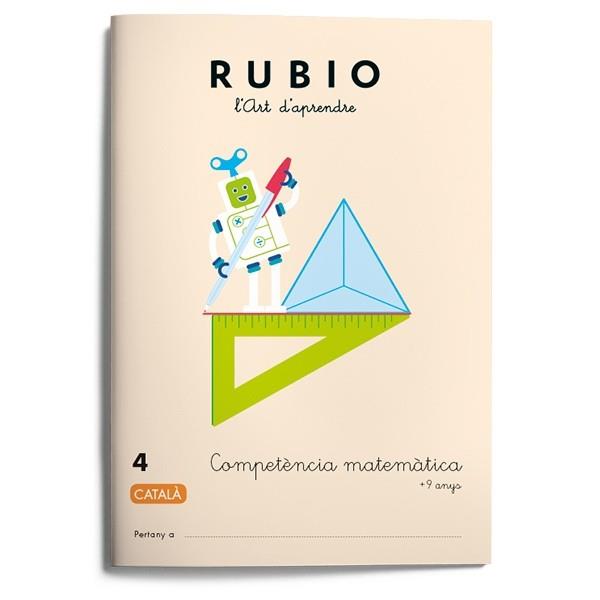 COMPETÈNCIA MATEMÀTICA RUBIO 4 (CATALÀ) | 9788417427030 | VARIOS AUTORES | Llibreria Huch - Llibreria online de Berga 