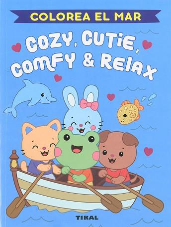 COZIE, CUTIE, COMFY & RELAX. COLOREA EL MAR | 9788499285504 | SUSAETA EDICIONES | Llibreria Huch - Llibreria online de Berga 