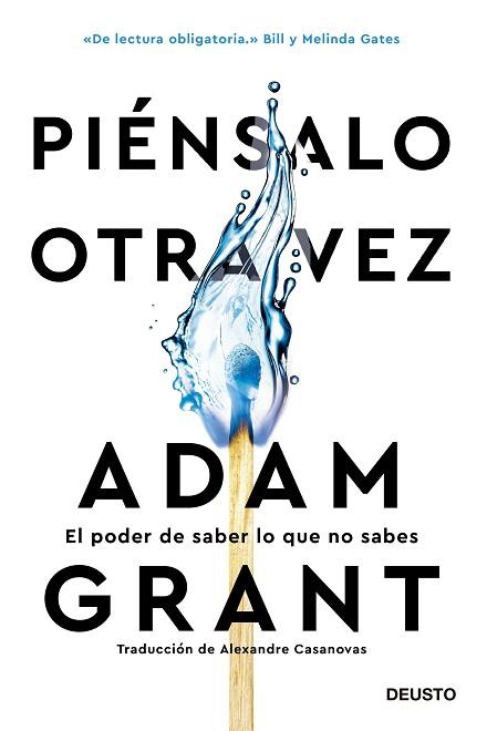 PIENSALO OTRA VEZ | 9788423432905 | GRANT, ADAM | Llibreria Huch - Llibreria online de Berga 