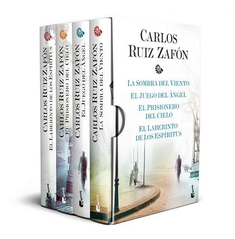ESTUCHE TETRALOGÍA LA SOMBRA DEL VIENTO | 9788408235309 | RUIZ ZAFÓN, CARLOS | Llibreria Huch - Llibreria online de Berga 