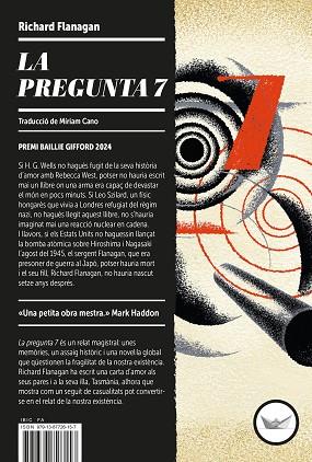 PREGUNTA 7, LA | 9791387726157 | FLANAGAN, RICHARD | Llibreria Huch - Llibreria online de Berga 