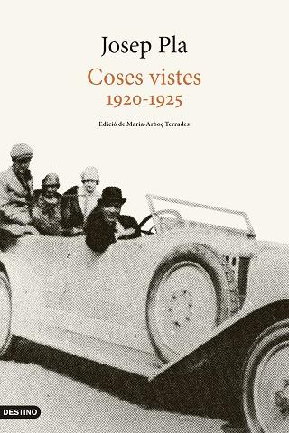 COSES VISTES | 9788419734259 | PLA, JOSEP | Llibreria Huch - Llibreria online de Berga 