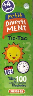 TIC-TAC + DE 4 ANYS | 9788411962193 | Llibreria Huch - Llibreria online de Berga 