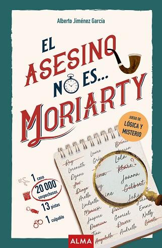 ASESINO NO ES MORIARTY, EL | 9791388389023 | ALBERTO JIMÉNEZ | Llibreria Huch - Llibreria online de Berga 