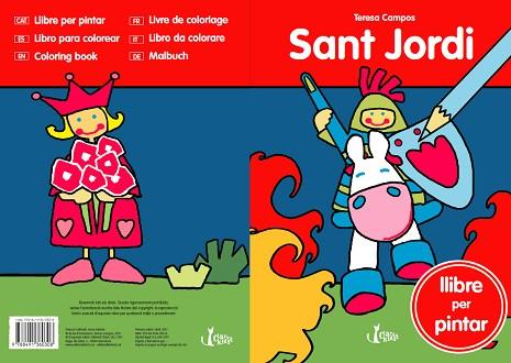 SANT JORDI : LLIBRE PER PINTAR | 9788491360308 | CAMPOS GARCIA, TERESA (1965-) [VER TITULOS] | Llibreria Huch - Llibreria online de Berga 