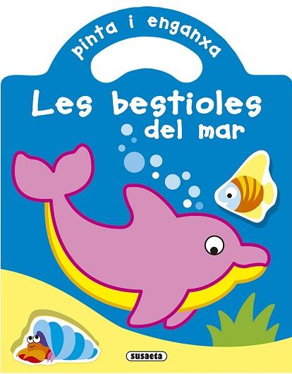 PINTA I ENGANXA LES BESTIOLES DEL MAR | 9788467780918 | SUSAETA, EQUIPO | Llibreria Huch - Llibreria online de Berga 