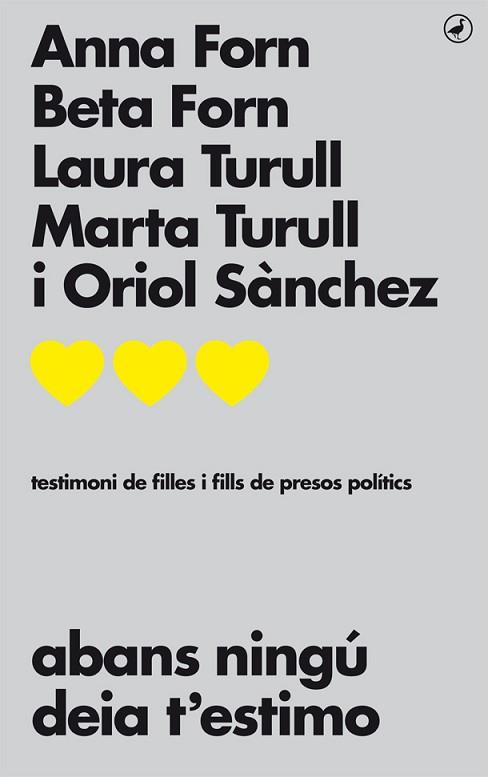 ABANS NINGÚ DEIA T'ESTIMO | 9788416673711 | VARIS | Llibreria Huch - Llibreria online de Berga 