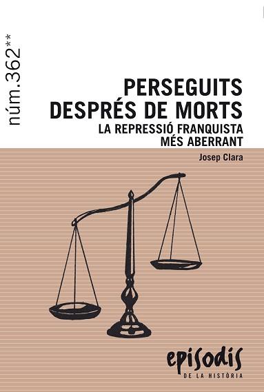 PERSEGUITS DESPRÉS DE MORTS | 9788423208401 | CLARA RESPLANDIS, JOSEP | Llibreria Huch - Llibreria online de Berga 