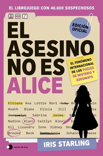 ASESINO NO ES ALICE, EL | 9791388279201 | STARLING, IRIS | Llibreria Huch - Llibreria online de Berga 