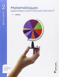 MATEMATIQUES SOCIAL 2 BATXILLERAT | MS-B2 | Llibreria Huch - Llibreria online de Berga 