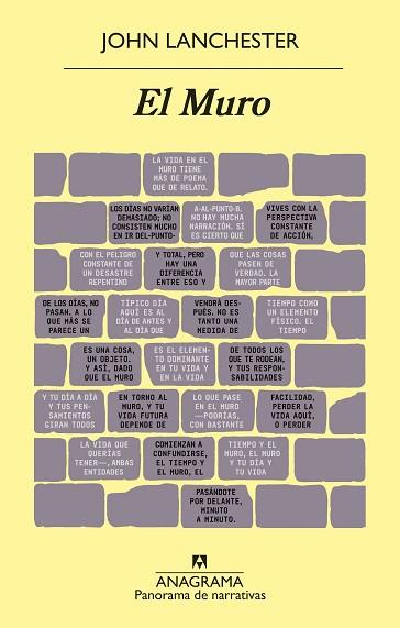MURO, EL | 9788433980427 | LANCHESTER, JOHN | Llibreria Huch - Llibreria online de Berga 