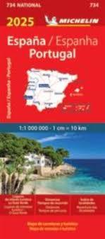 MAPA NATIONAL ESPAÑA / ESPANHA, PORTUGAL 2025 11734 | 9782067265431 | AA.VV | Llibreria Huch - Llibreria online de Berga 
