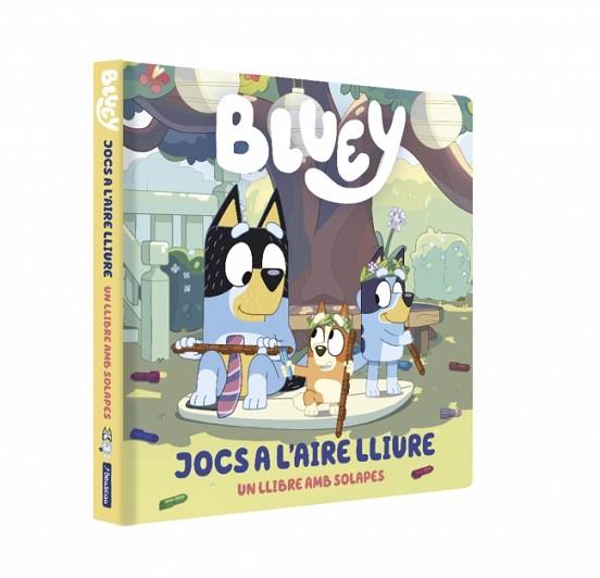 BLUEY. LLIBRE DE CARTRÓ AMB SOLAPES - JOC A L'AIRE LLIURE | 9788448872748 | BLUEY | Llibreria Huch - Llibreria online de Berga 