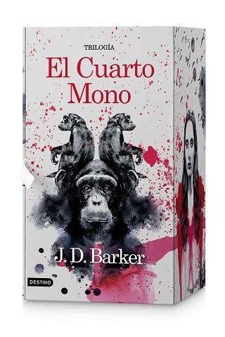 COFRE TRILOGÍA EL CUARTO MONO | 9788423369652 | BARKER, J.D. | Llibreria Huch - Llibreria online de Berga 