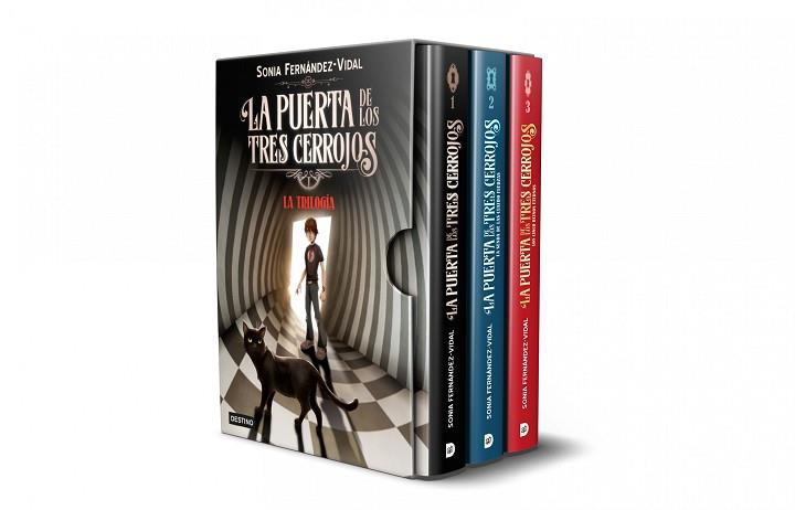 ESTUCHE TRILOGÍA LA PUERTA DE LOS TRES CERROJOS | 9788408218227 | FERNÁNDEZ-VIDAL, SÓNIA | Llibreria Huch - Llibreria online de Berga 
