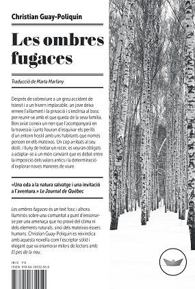 OMBRES FUGACES, LES | 9788419332059 | GUAY-POLIQUIN, CHRISTIAN | Llibreria Huch - Llibreria online de Berga 