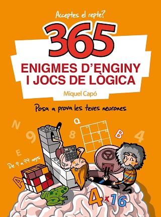 365 ENIGMES D'ENGINY I JOCS DE LÒGICA | 9788418057595 | CAPÓ, MIQUEL | Llibreria Huch - Llibreria online de Berga 