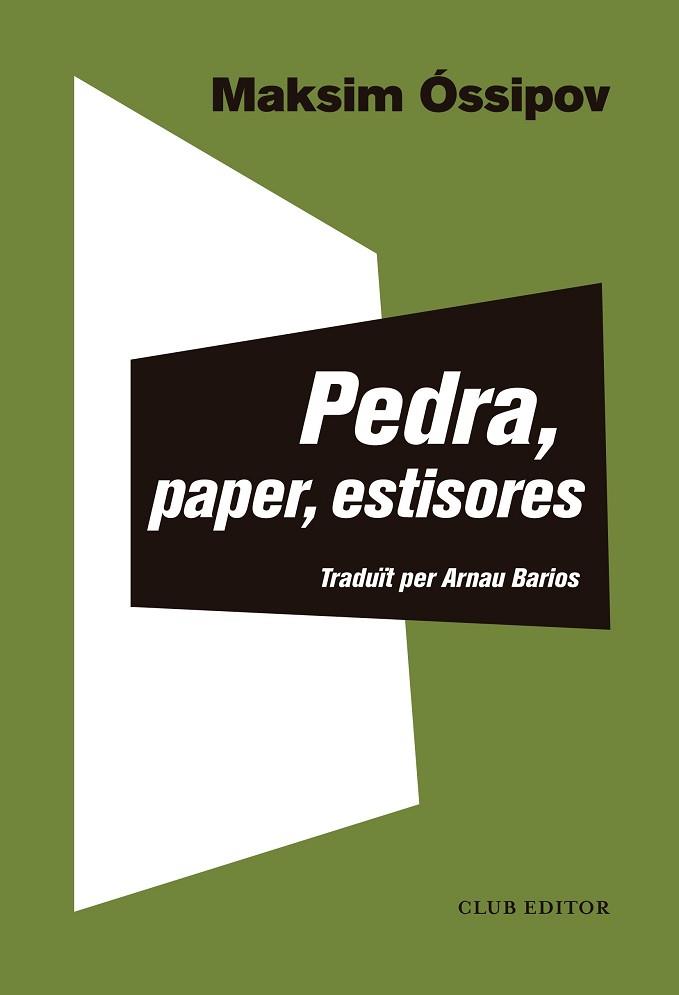 PEDRA, PAPER, ESTISORES | 9788473293266 | OSSIPOV, MAKSIM | Llibreria Huch - Llibreria online de Berga 