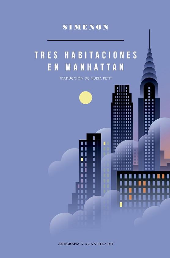 TRES HABITACIONES EN MANHATTAN | 9788433902122 | SIMENON, GEORGES | Llibreria Huch - Llibreria online de Berga 