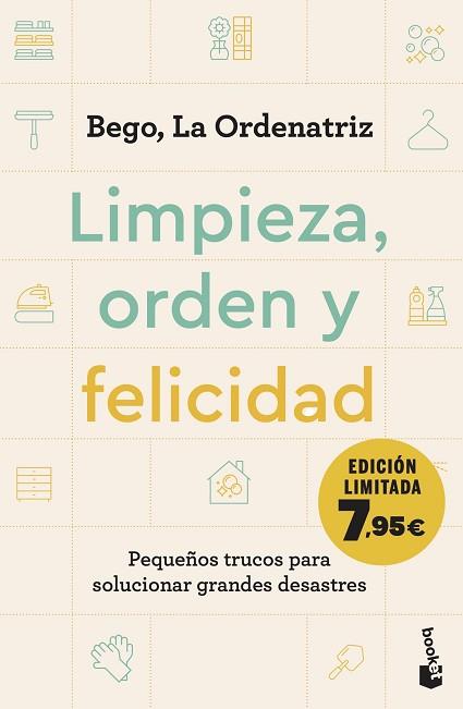 LIMPIEZA, ORDEN Y FELICIDAD | 9788408282877 | BEGO, LA ORDENATRIZ | Llibreria Huch - Llibreria online de Berga 