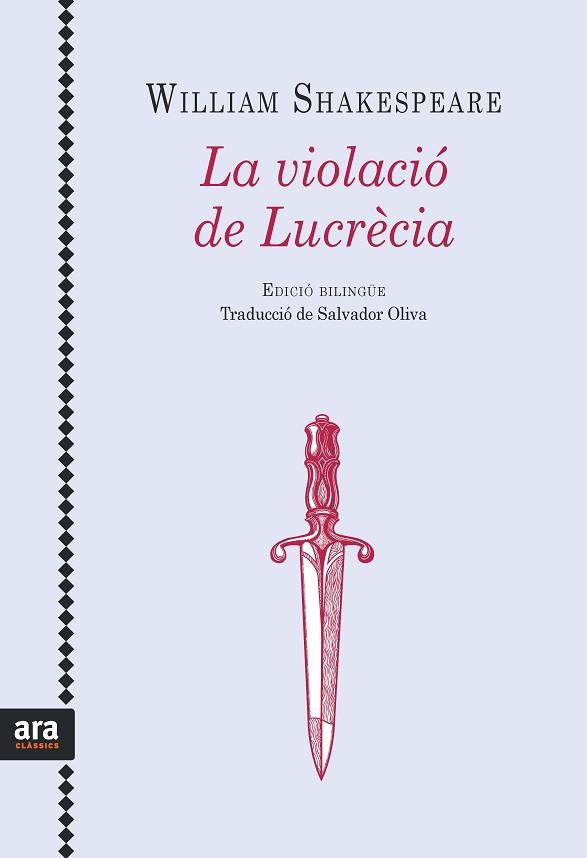 VIOLACIO DE LUCRECIA, LA | 9788416915071 | SHAKESPEARE, WILLIAM (1564-1616) [VER TITULOS] | Llibreria Huch - Llibreria online de Berga 