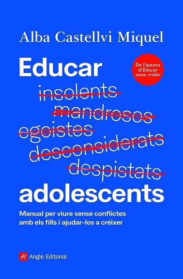 EDUCAR ADOLESCENTS | 9788418197895 | CASTELLVI MIQUEL, ALBA | Llibreria Huch - Llibreria online de Berga 