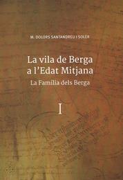 VILA DE BERGA A L'EDAT MITJANA, LA | 9788409431380 | SANTANDREU SOLER, DOLORS | Llibreria Huch - Llibreria online de Berga 