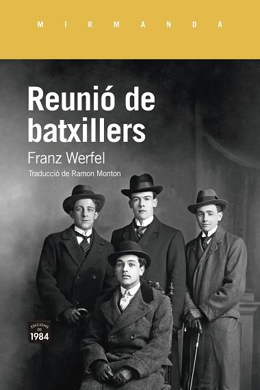 REUNIÓ DE BATXILLERS. | 9788418858178 | WERFEL, FRANZ | Llibreria Huch - Llibreria online de Berga 
