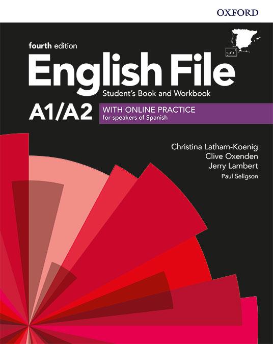 ENGLISH FILE 4TH EDITION A1/A2. STUDENT'S BOOK AND WORKBOOK WITH KEY PACK | 9780194058001 | LATHAM-KOENIG, CHRISTINA/OXENDEN, CLIVE/LAMBERT, JERRY/SELIGSON, PAUL | Llibreria Huch - Llibreria online de Berga 
