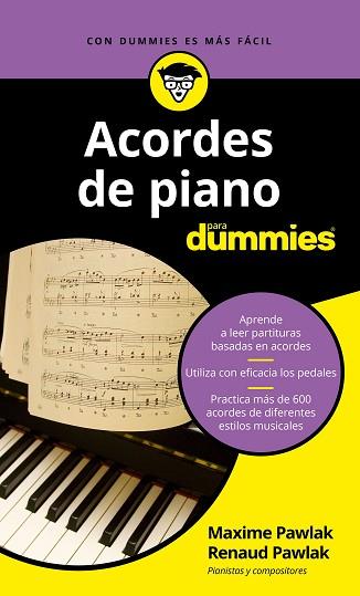 ACORDES DE PIANO PARA DUMMIES | 9788432904868 | PAWLAK, MAXIME/PAWLAK, RENAUD | Llibreria Huch - Llibreria online de Berga 