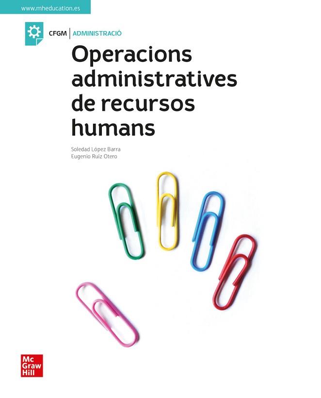 OPERACIONS ADMINISTRATIVES DE RECURSOS HUMANS | 9788448635145 | BARRA, S. ; RUI | Llibreria Huch - Llibreria online de Berga 