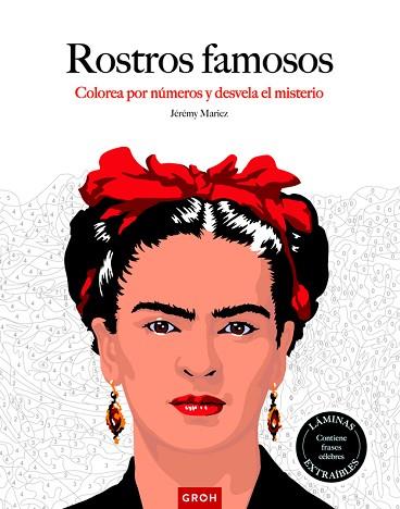 ROSTROS FAMOSOS COLOREA | 9788490680537 | MARIEZ, JEREMY | Llibreria Huch - Llibreria online de Berga 