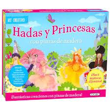 HADAS Y PRINCESAS CON PINZAS DE MADERA | 9788417489069 | Llibreria Huch - Llibreria online de Berga 