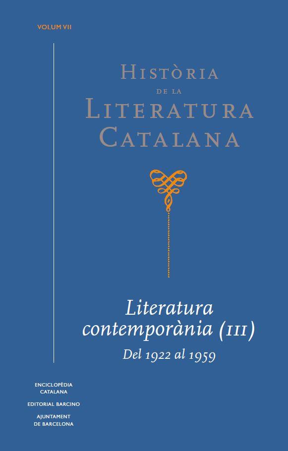 HISTORIA DE LA LITERATURA CATALANA VOL. 7 | 9788441234413 | BROCH I HUESA, ÀLEX/DIVERSOS | Llibreria Huch - Llibreria online de Berga 