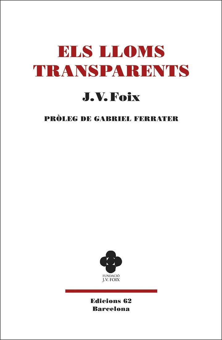 LLOMS TRANSPARENTS, ELS | 9788429777383 | FOIX I MAS, J. V. | Llibreria Huch - Llibreria online de Berga 