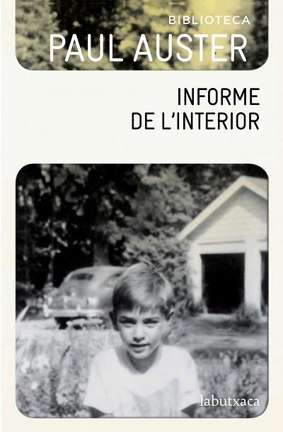 INFORME DE L'INTERIOR, L' | 9788499309491 | AUSTER, PAUL | Llibreria Huch - Llibreria online de Berga 
