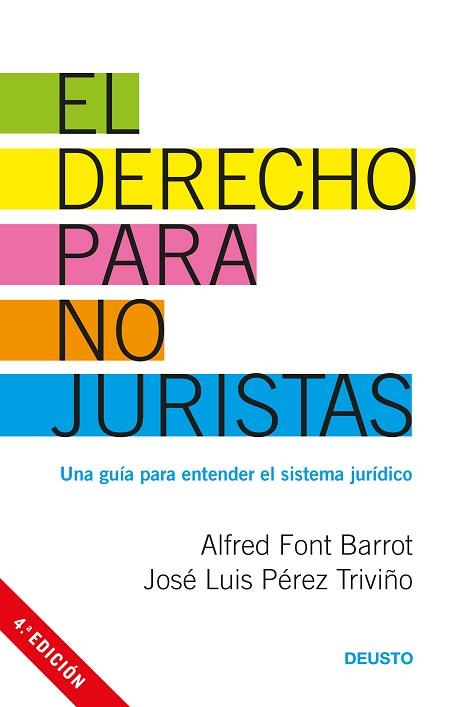 DERECHO PARA NO JURISTAS, EL | 9788423427130 | FONT BARROT, ALFRED/PÉREZ TRIVIÑO, JOSÉ LUIS | Llibreria Huch - Llibreria online de Berga 