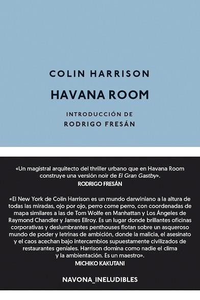 HAVANA ROOM | 9788417978334 | HARRISON, COLIN | Llibreria Huch - Llibreria online de Berga 