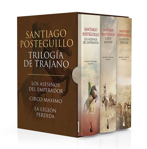ESTUCHE TRILOGÍA DE TRAJANO | 9788408197423 | POSTEGUILLO, SANTIAGO | Llibreria Huch - Llibreria online de Berga 