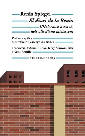 DIARI DE LA RENIA, EL | 9788477276197 | SPIEGEL, RENIA | Llibreria Huch - Llibreria online de Berga 