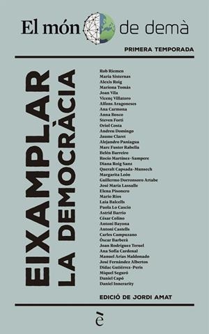 EIXAMPLAR LA DEMOCRÀCIA | 9788441232235 | AMAT, JORDI | Llibreria Huch - Llibreria online de Berga 