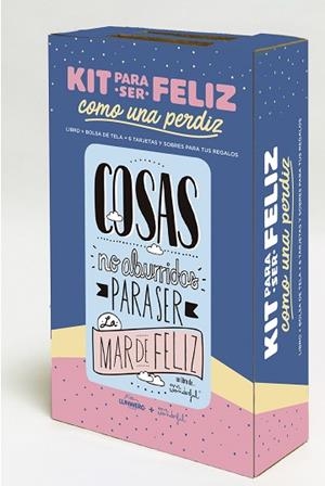 KIT PARA SER FELIZ COMO UNA PERDIZ | 9788417858841 | MR. WONDERFUL | Llibreria Huch - Llibreria online de Berga 