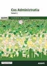 COS ADMINISTRATIU GENERALITAT DE CATALUNYA TEMARI 1  | 9788413274348 | VARIOS AUTORES | Llibreria Huch - Llibreria online de Berga 
