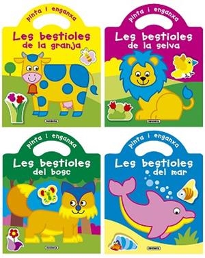PINTA I ENGANXA LES BESTIOLES (4 TÍTOLS) | 9788467762327 | SUSAETA, EQUIPO | Llibreria Huch - Llibreria online de Berga 