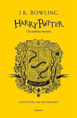 HARRY POTTER I LA CAMBRA SECRETA (HUFFLEPUFF) | 9788417879617 | ROWLING, J.K. | Llibreria Huch - Llibreria online de Berga 