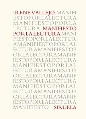 MANIFIESTO POR LA LECTURA | 9788418436369 | VALLEJO, IRENE | Llibreria Huch - Llibreria online de Berga 