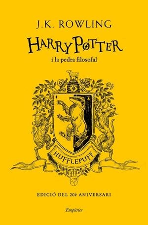 HARRY POTTER I LA PEDRA FILOSOFAL (HUFFLEPUFF) TD | 9788417879792 | ROWLING, J.K. | Llibreria Huch - Llibreria online de Berga 