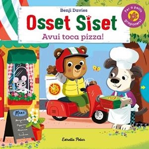 OSSET SISET. AVUI TOCA PIZZA! | 9788418135842 | DAVIES, BENJI | Llibreria Huch - Llibreria online de Berga 