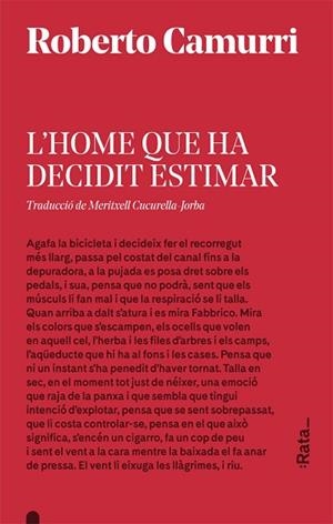 HOME QUE HA DECIDIT ESTIMAR, L' | 9788416738533 | CAMURRI, ROBERTO | Llibreria Huch - Llibreria online de Berga 