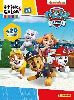 STICK & COLOR PAW PATROL | 9788427872196 | NICKELODEON | Llibreria Huch - Llibreria online de Berga 